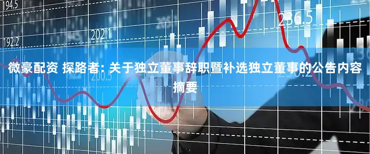 微豪配资 探路者: 关于独立董事辞职暨补选独立董事的公告内容摘要
